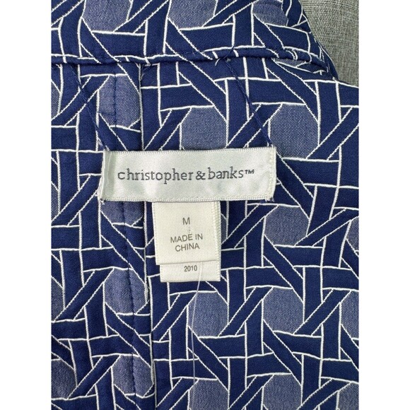 Christopher & Banks Women's Reversible Quilted Snap Button Vest Size M NWT - Picture 11 of 14